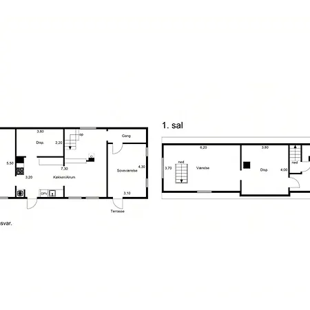 度假居 Charming House With Heated Pool Near Mons Klint *